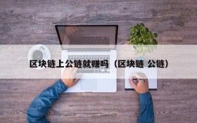 区块链上公链就赚吗(区块链 公链)