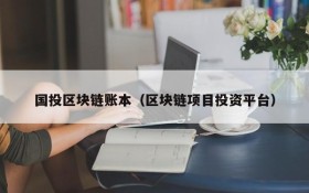 国投区块链账本(区块链项目投资平台)