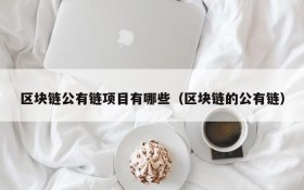 区块链公有链项目有哪些(区块链的公有链)