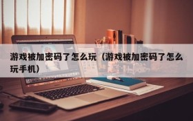 游戏被加密码了怎么玩(游戏被加密码了怎么玩手机)