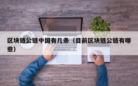 区块链公链中国有几条(目前区块链公链有哪些)