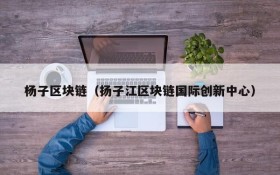 杨子区块链(扬子江区块链国际创新中心)