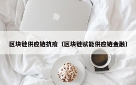 区块链供应链抗疫(区块链赋能供应链金融)