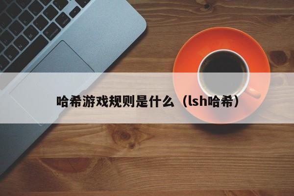 哈希游戏规则是什么（lsh哈希）