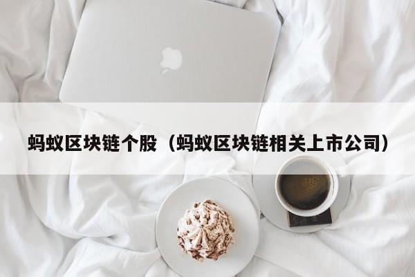 蚂蚁区块链个股（蚂蚁区块链相关上市公司）