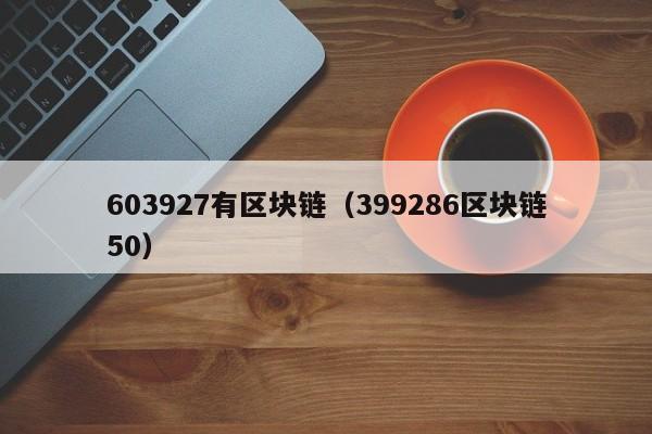 603927有区块链（399286区块链50）