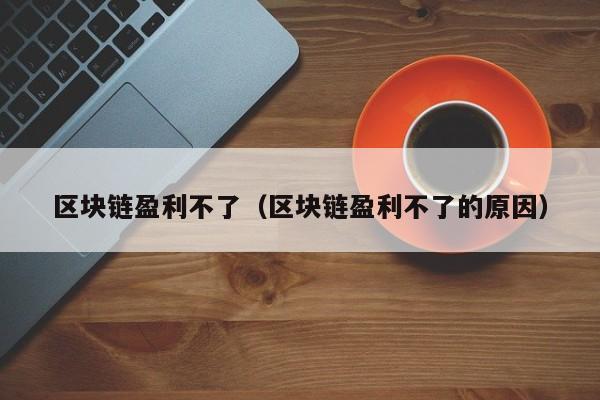 区块链盈利不了（区块链盈利不了的原因）