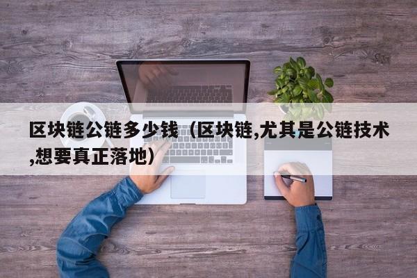 区块链公链多少钱（区块链,尤其是公链技术,想要真正落地）