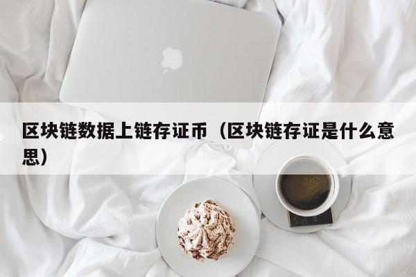 区块链数据上链存证币（区块链存证是什么意思）