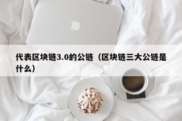 代表区块链3.0的公链（区块链三大公链是什么）