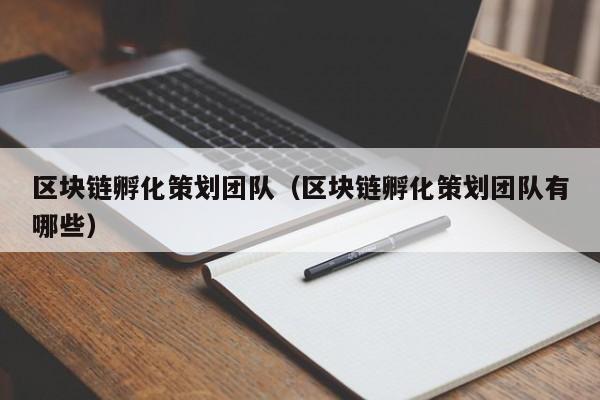 区块链孵化策划团队（区块链孵化策划团队有哪些）