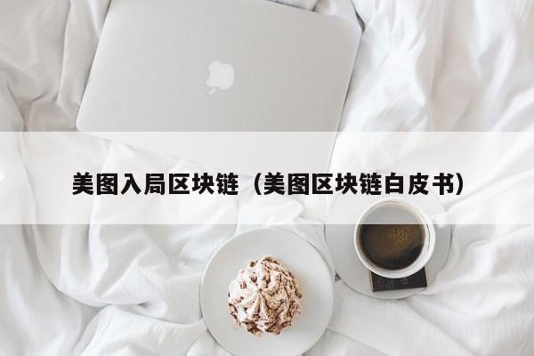 美图入局区块链（美图区块链白皮书）