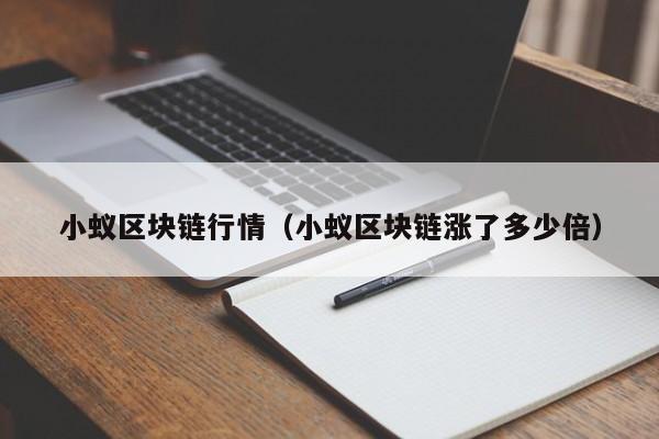 小蚁区块链行情（小蚁区块链涨了多少倍）