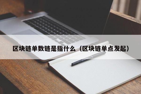 区块链单数链是指什么（区块链单点发起）